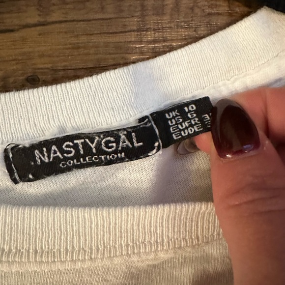 rich man cropped tee - Picture 2 of 2